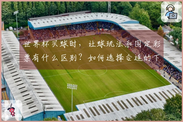 世界杯买球时，让球玩法和固定彩票有什么区别？如何选择合适的下注方式？